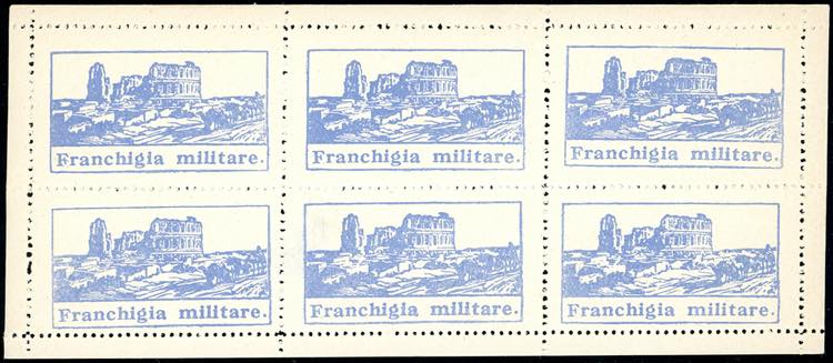 1943 - Franchigia, azzurro ... 