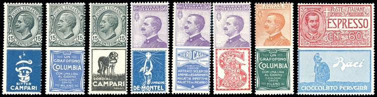 1924/25 - Otto esemplari ... 