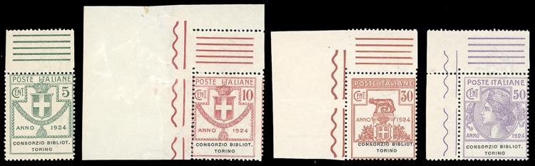 CONSORZIO BIBLIOT. TORINO 1924 - ... 