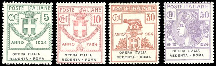 OPERA ITALIA REDENTA-ROMA 1924 - ... 