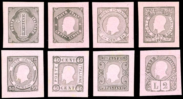 1863 - Saggi Grazioli, serie ... 