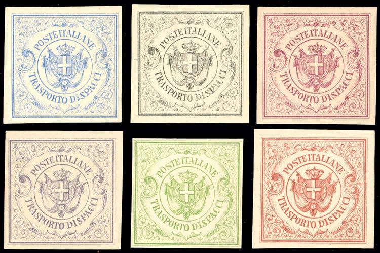 1864 - Trasporto dispacci, saggi ... 