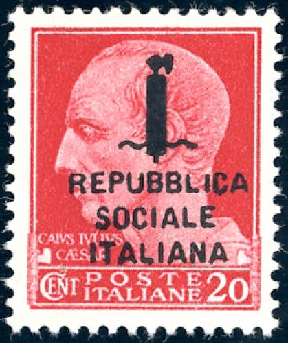 1944 - 20 cent. carminio ... 