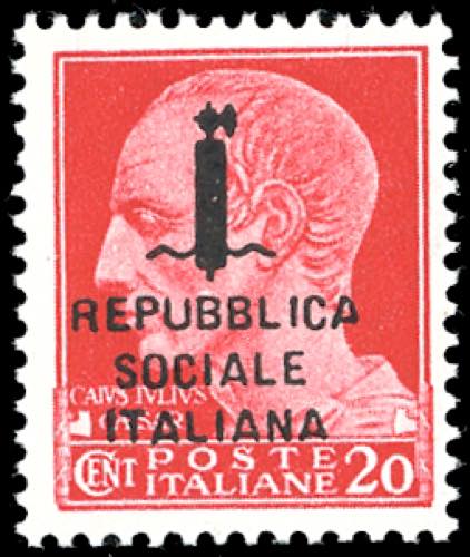 1944 - 20 cent. carminio ... 