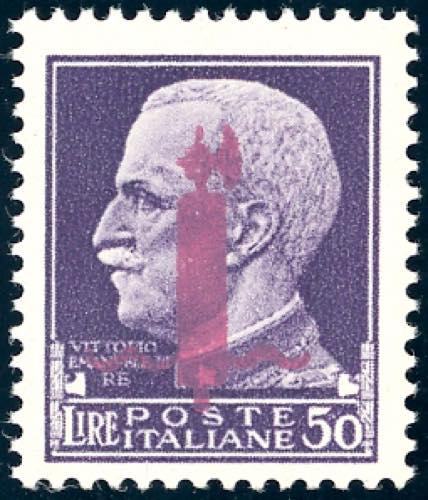 1944 - 50 lire, soprastampato ... 