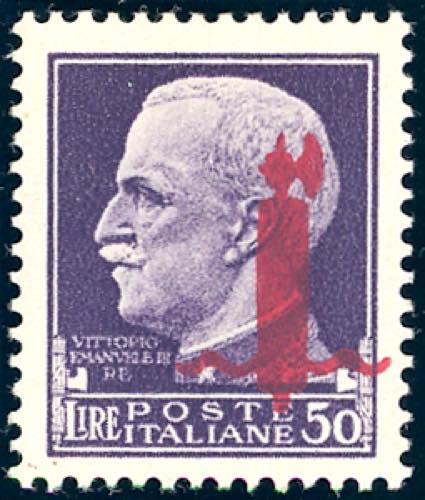 1944 - 50 lire soprastampato ... 
