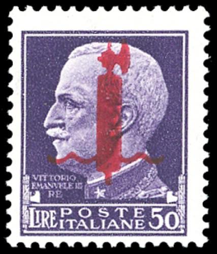 1944 - 50 lire soprastampato ... 