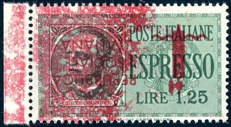 1944 - 1,25 lire soprastampa ... 