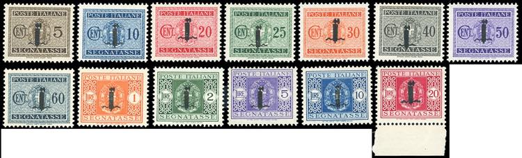 1944 - Soprastampati fascetto, ... 