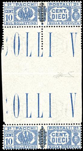 PACCHI POSTALI 1945 - 10 cent. ... 