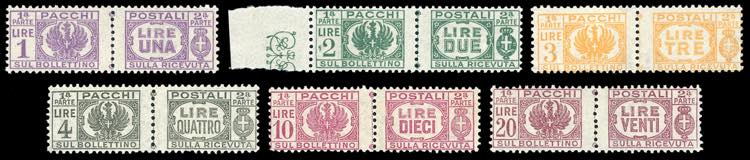PACCHI POSTALI 1948 - Senza fasci ... 