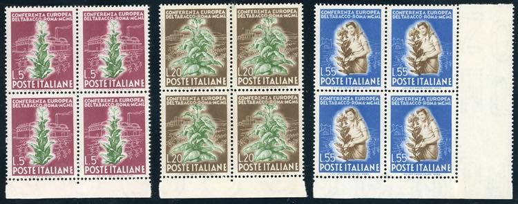 1950 - Tabacco, serie completa ... 