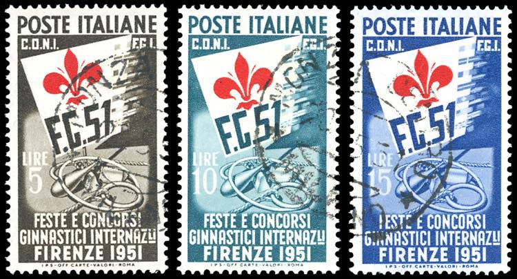 1951 - Ginnici, serie completa ... 