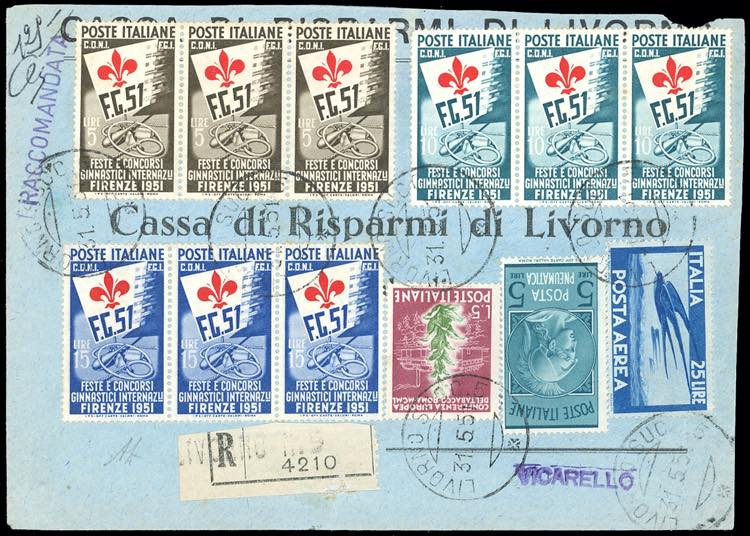 1951 - Ginnici, serie completa in ... 