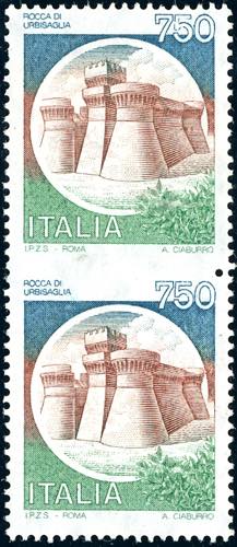 1990 - 750 lire Castelli (1524A), ... 
