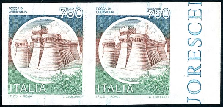1990 - 750 lire Castelli, coppia ... 