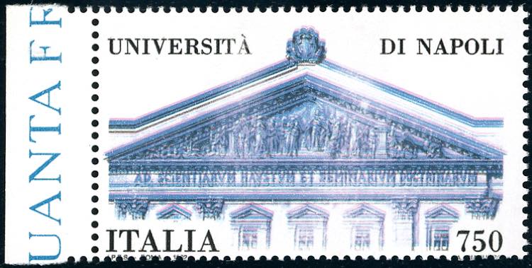 1992 - 750 lire Università di ... 