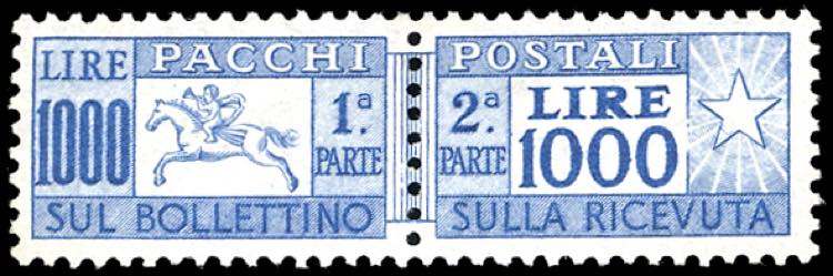 1954 - 1.000 lire Cavallino, ... 