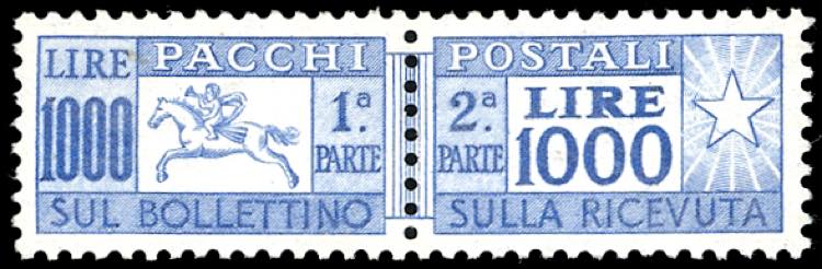 1954 - 1.000 lire Cavallino, ... 