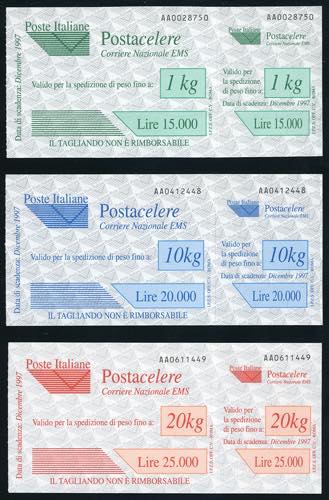 1997 - Prima emissione completa ... 