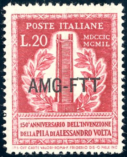 1949 - 20 lire Volta, filigrana ... 