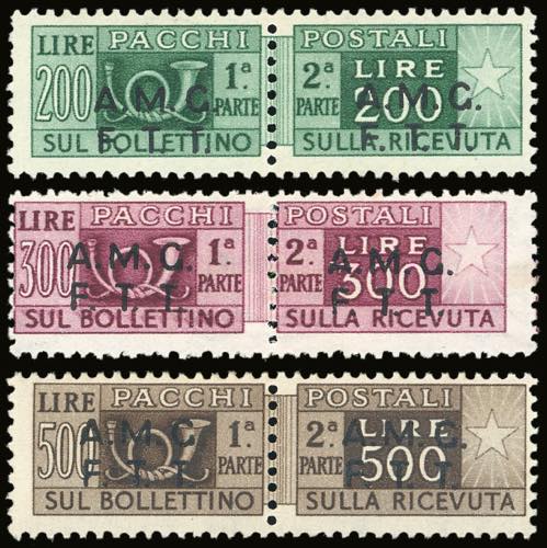 PACCHI POSTALI 1947 - 200 lire, ... 