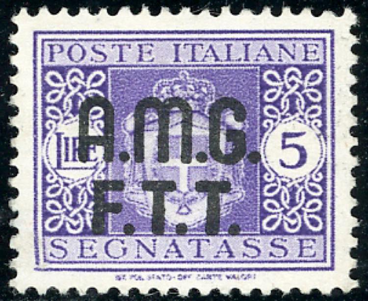 SEGNATASSE 1947 - 5 lire, senza ... 