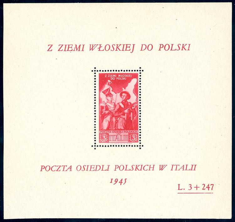 FOGLIETTI 1946 - 3 + 247 lire ... 