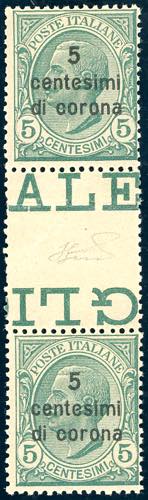 DALMAZIA 1921 - 5 cent. Leoni ... 