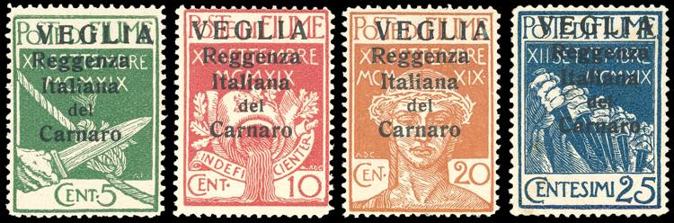 VEGLIA 1920 - Soprastampati in ... 