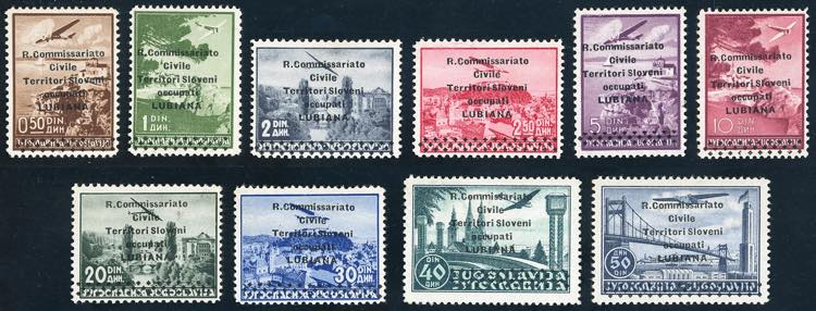 LUBIANA POSTA AEREA 1941 - ... 