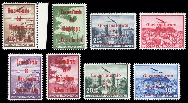 MONTENEGRO POSTA AEREA 1942 - ... 