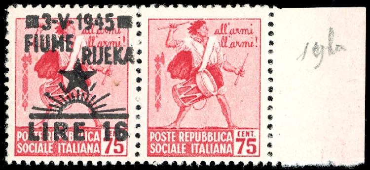 OCCUPAZIONE JUGOSLAVA FIUME 1945 - ... 