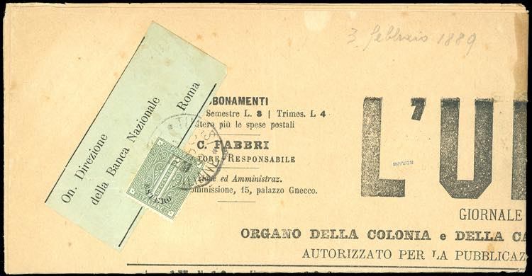 EMISSIONI GENERALI 1889 - 1 cent. ... 