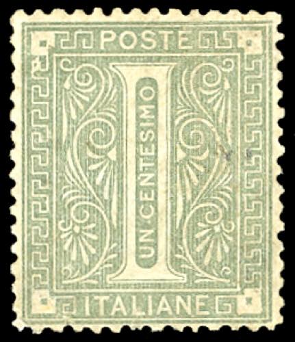 EMISSIONI GENERALI 1874 - 1 cent. ... 