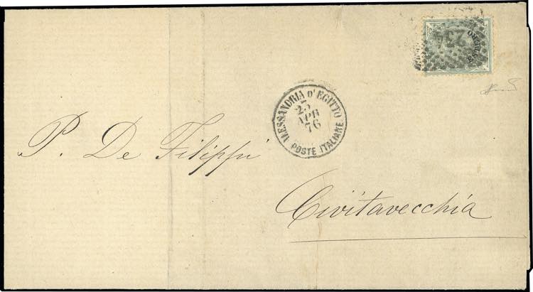 EMISSIONI GENERALI 1876 - 5 cent. ... 