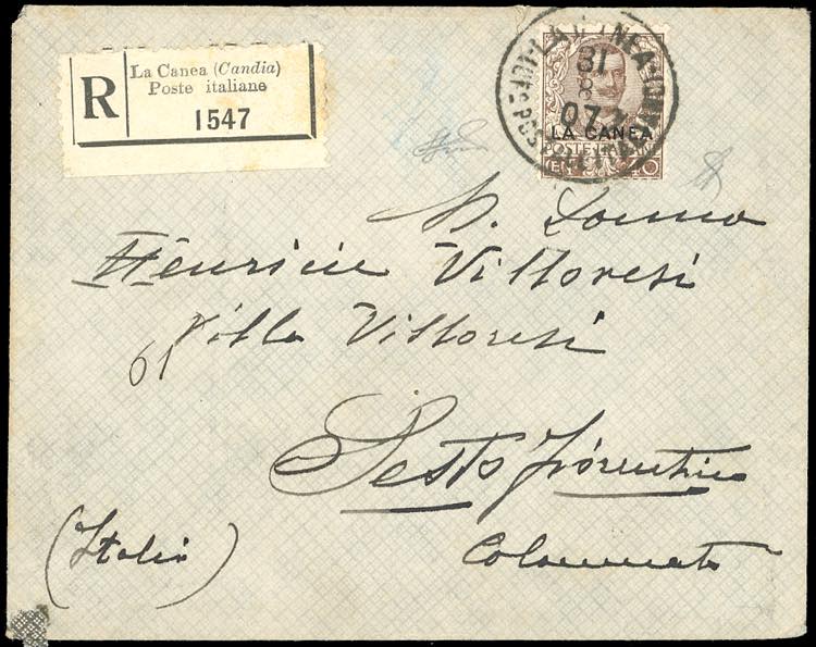 LA CANEA 1907 - 40 cent. ... 