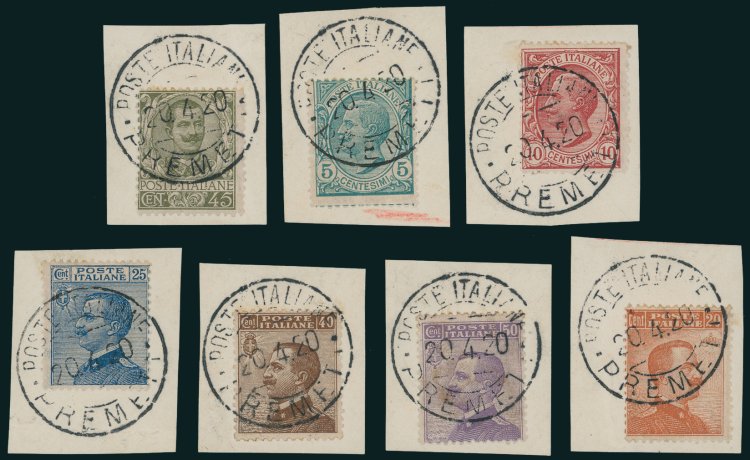 ALBANIA-PREMETI 1920 - Floreale, ... 