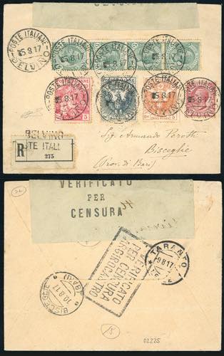 ALBANIA-DELVINO 1917 - 5 cent., ... 