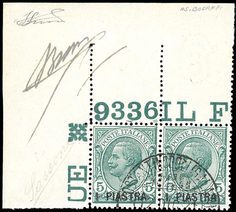 COSTANTINOPOLI 1921 - 1 piastra su ... 