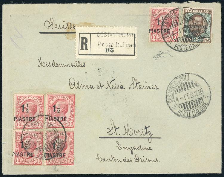 COSTANTINOPOLI 1923 - 1/2 pi. su ... 