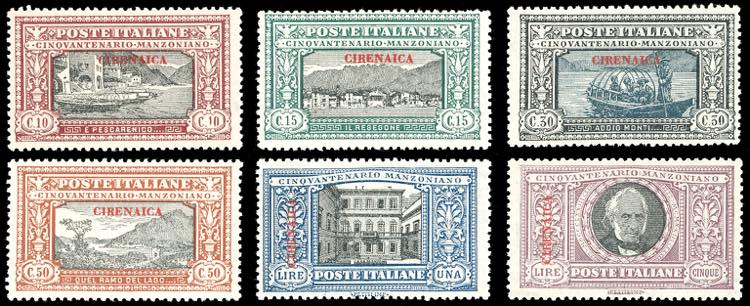 1924 - Manzoni, serie completa ... 