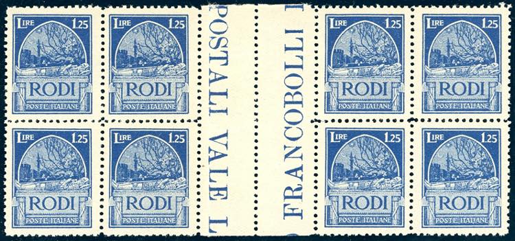 1929 - 1,25 lire azzurro ... 