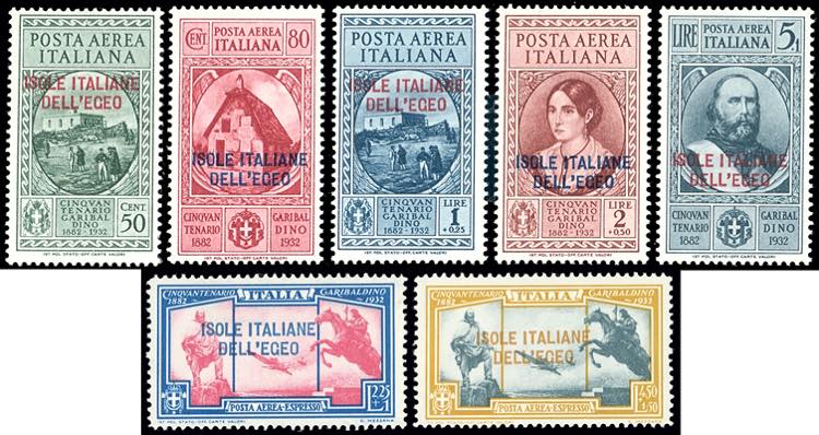 POSTA AEREA 1932 - Garibaldi, ... 