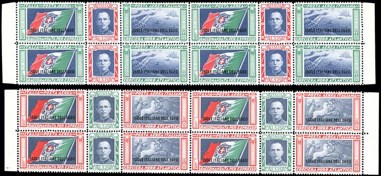 POSTA AEREA 1933 - Trittici ... 