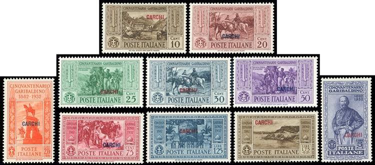 CARCHI 1932 - Garibaldi, serie ... 