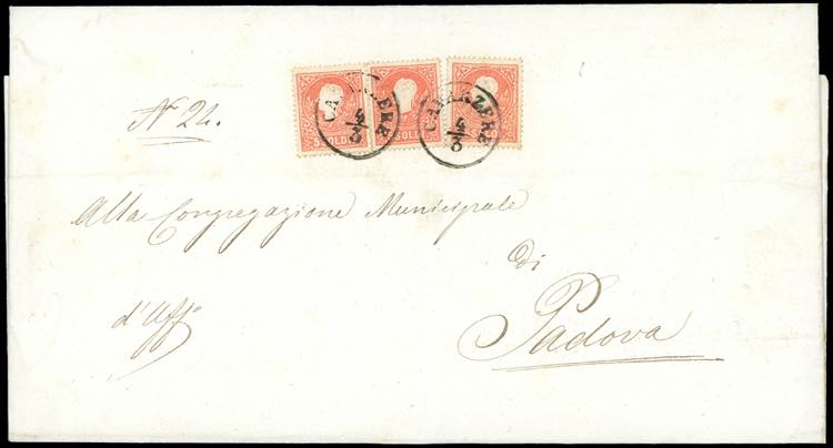 1861 - 5 soldi rosso, II tipo ... 