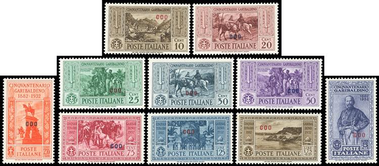 COO 1932 - Garibaldi, serie ... 