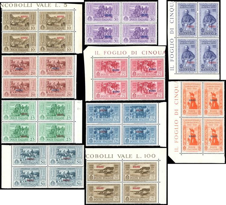 NISIRO 1932 - Garibaldi, serie ... 