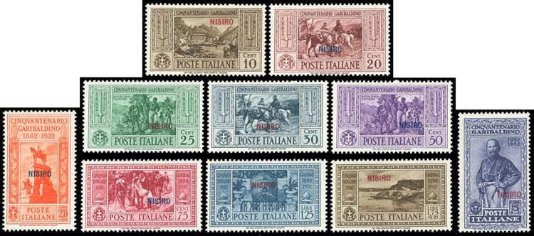 NISIRO 1932 - Garibaldi, serie ... 